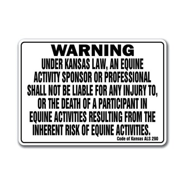 Signmission 24 in Height, Plastic, 24" x 18", WS-P-1824-Kansas - WS-P-1824-KANSAS