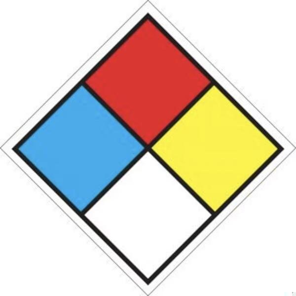 Accuform NFPA SAFETY PLACARD 24 in DIAMOND 24 in - ZFD242EV