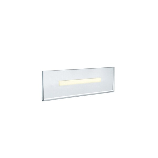 Azar Displays Clear Acrylic Wall Sign Holder Frame 8.5" x 2.5", Landscape, 10-Pack - 122018