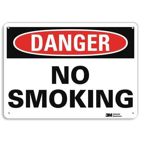 Lyle Danger Sign, 10" H, 14 in W, Plastic, Horizontal Rectangle, English, U1-1025-NP_14X10 - U1-1025-NP_14X10