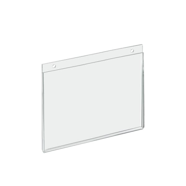 Azar Displays 10"W x 8"H Wall U-Frame w/ Holes, PK10 - 162719