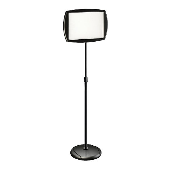 Zoro Select Floor Stand Sign Holder, 66" H - SIG07060101