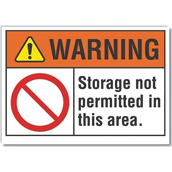 Lyle Facility Sign, 10 in H, 14 in W, Horizontal Rectangle, English, LCU6-0008-RD_14X10 - LCU6-0008-RD_14X10