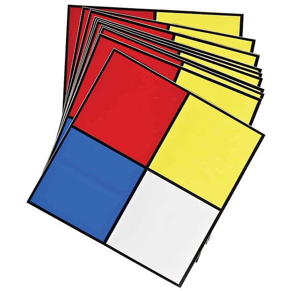 Brady NFPA Sign, 5 in Height, 5 in Width, Diamond - 58501