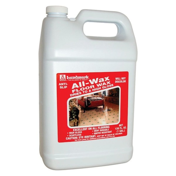 Lundmark Lundmark All Wax High Gloss Anti-Slip Floor Wax Liquid 1 gal - 3201G01-2