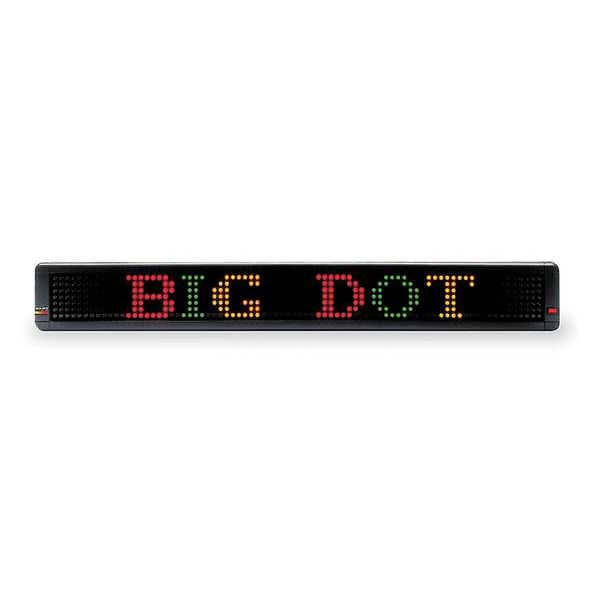 Adaptive Micro Systems Message Display Sign, 45-5/8" W x 4" H - 10381113
