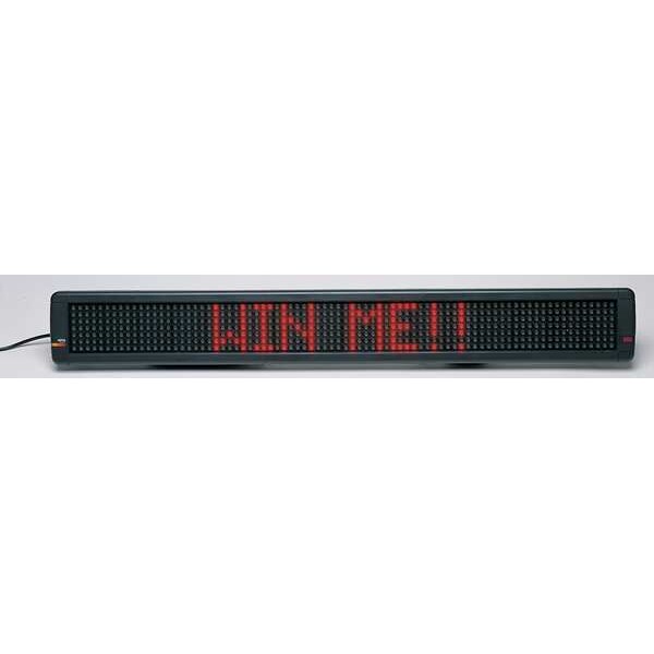 Adaptive Micro Systems Message Display Sign, 45-5/8" W x 4" H - 10381113
