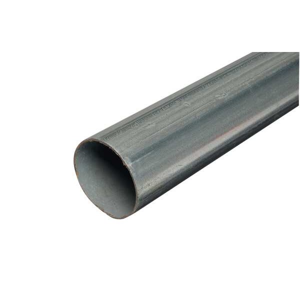 Tapco Sign Post, Round, , Galvanized steel Galvanized, Galvanized, 10 ft. L - 054-00036
