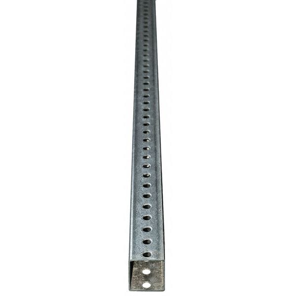 Tapco Sign Post, Round, , Galvanized steel Galvanized, Galvanized, 10 ft. L - 054-00036