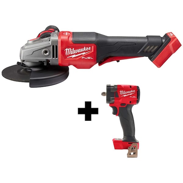 Milwaukee Tool M18 Fuel Brkng Grndr, 3/8 Cp Impct Wrnch - 2980-20, 2854-20