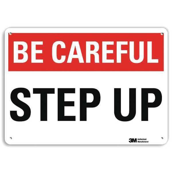 Lyle Safety Sign, 7 in Height, 10 in Width, Aluminum, Vertical Rectangle, English, U7-1039-RA_10X7 - U7-1039-RA_10X7