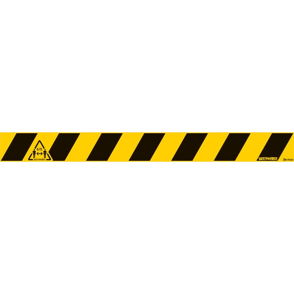 Tarifold Anti-Slip Safety Floor Marking Line, 3-1/8" x 31-1/2", PK10 - 197858