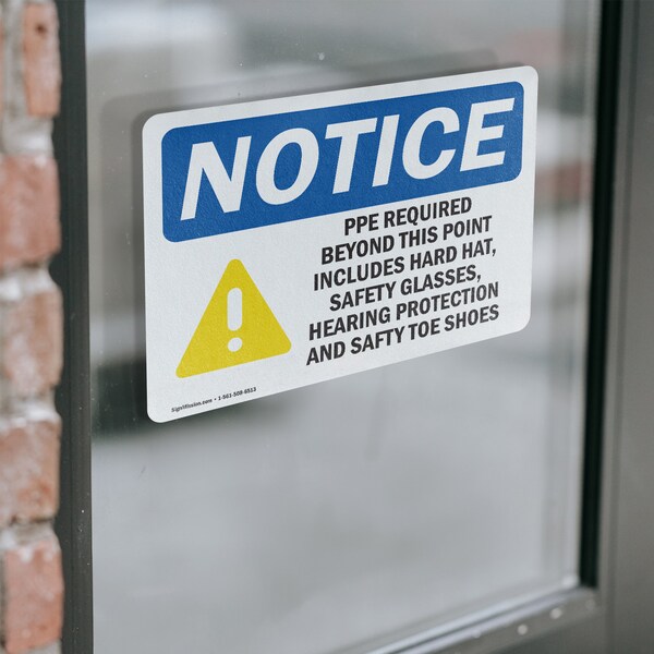 Signmission 18 in Height, 24 in Width, Vinyl Decal, Rectangle - OS-2PACK-NS-D-1824-L-17764