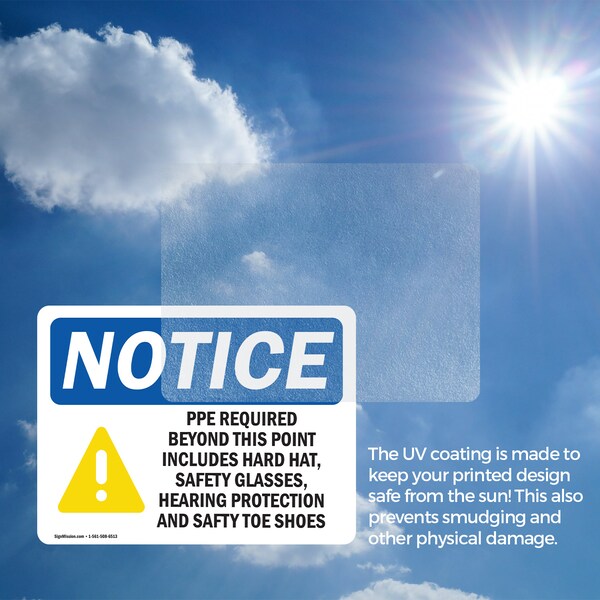 Signmission 18 in Height, 24 in Width, Vinyl Decal, Rectangle - OS-2PACK-NS-D-1824-L-17764