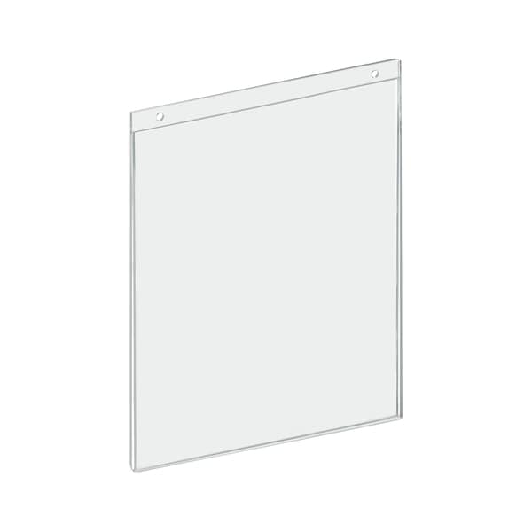 Azar Displays 11"W x 14"H Wall U-Frame w/ Holes, PK10 - 162710