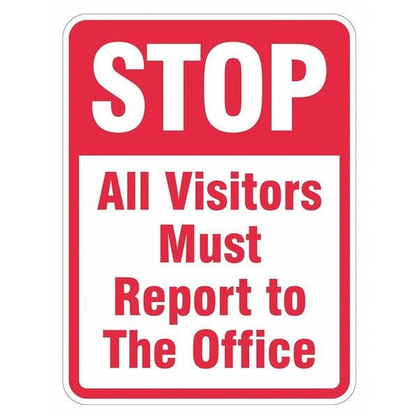 Lyle Restriction Sign, 24 in H, 18 in W, Aluminum, Vertical Rectangle, English, T1-5062-EG_18x24 - T1-5062-EG_18X24