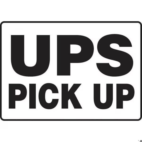 Accuform SAFETY SIGN UPS PICK UP 14 X 20 MVHR506VA - MVHR506VA