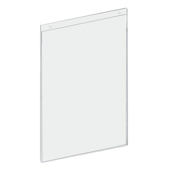 Azar Displays 11"W x 17"H Wall U-Frame w/ Holes, PK10 - 162708