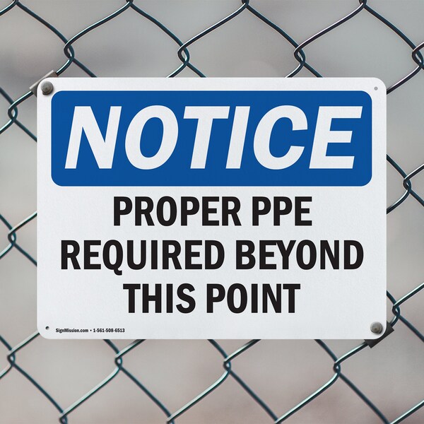 Signmission 7 in Height, 10 in Width, Aluminum, Rectangle - OS-2PACK-NS-A-710-L-17897