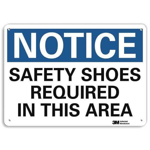 Lyle Notice Sign, 14" Wx10" H, 0.04" Thickness, U5-1508-NA_14x10 - U5-1508-NA_14X10