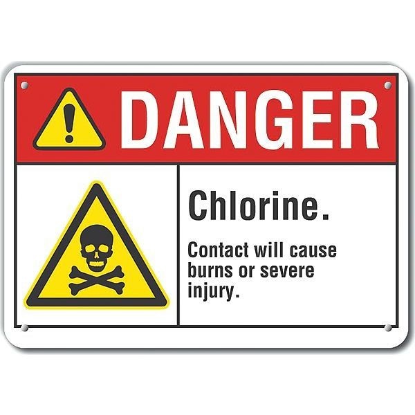 Lyle Reflalum Danger Chlorine., 10"x7", LCU4-0038-RA_10X7 - LCU4-0038-RA_10X7
