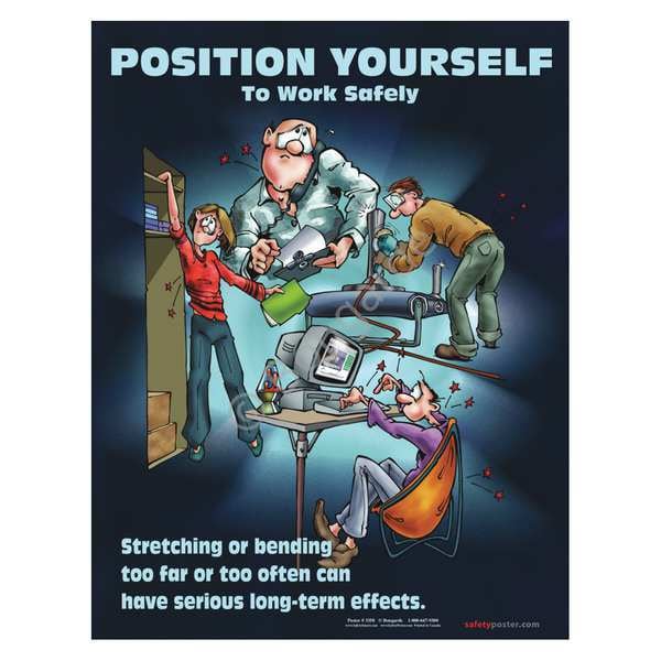Safetyposter.Com Safety Poster, 22 in H x, 17 in W, Paper - P3358