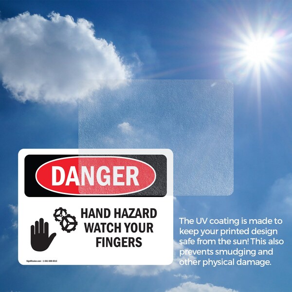 Signmission Safety Culture Sign, 7 in Width, Vinyl Decal, Rectangle - OS-2PACK-DS-D-57-L-1288