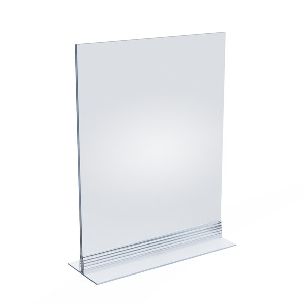 Azar Displays 8.5" x 11" Vertical/Horizontal W/ T-strip Holder, PK10 - 102714-10PK