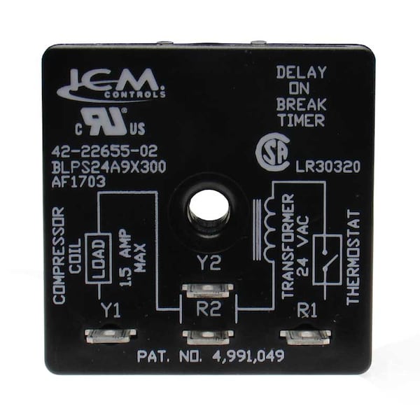 Relevador con retardo de tiempo Rheem 42-22655-02 - - 42-22655-0
