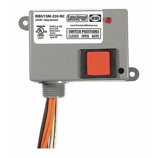 Dispositivo Funcional - Relay Encapsulado Rib, 10A, SPST-N/C - RIBU1SM-250-NC