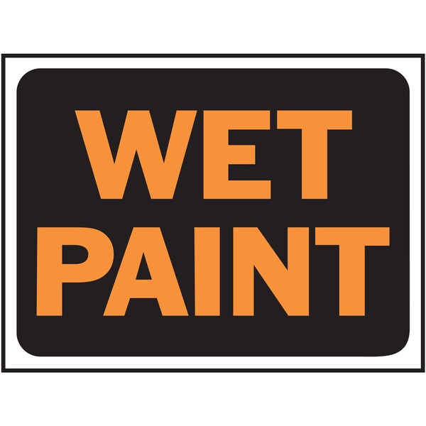 Hy-Ko Wet Paint Sign 8.5" x 12.5", 10PK, A11035 - A11035