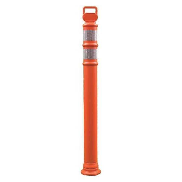 Cortina Safety Products EASY GRAB DELINEATOR POST FLARED, , Polyethylene Orange, 45" L - 03-734
