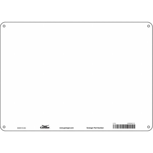 Condor Safety Sign, 14" W, 10" H, 0.032" Thickness - 486U11