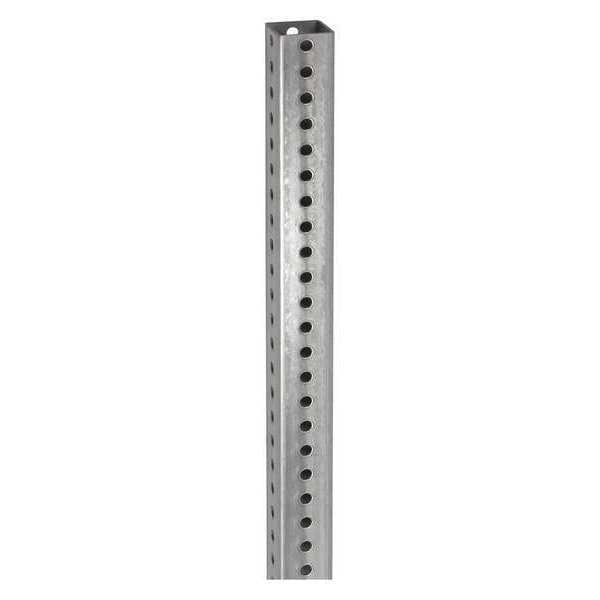 Tapco Anchor for Square Post, Square, , Galvanized steel Silver, Galvanized, 36 in L, 2-1/4" D - 1603-00008