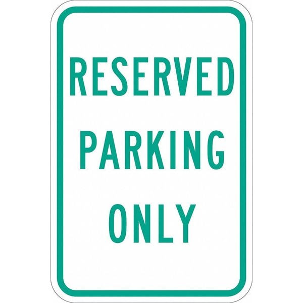 Lyle Reserved Parking Sign, 18" x 12, T1-1203-EG_12x18 - T1-1203-EG_12X18