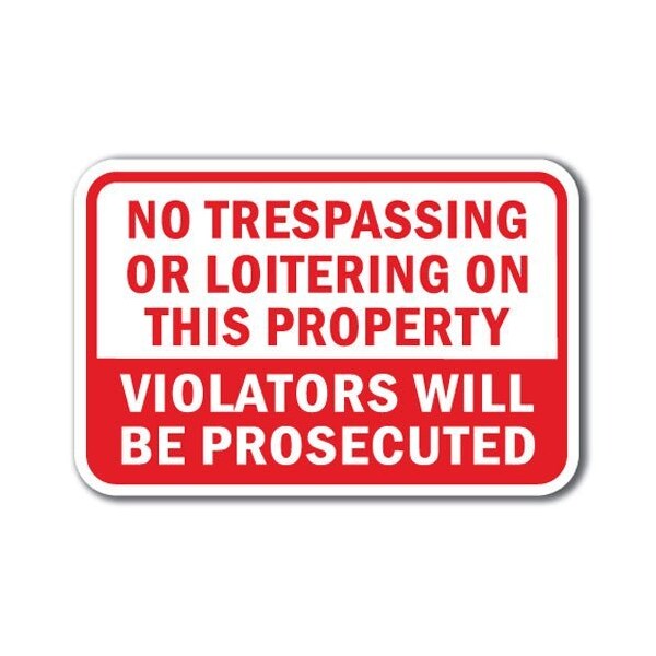 Signmission Safety Sign, 12 in Height, Aluminum, No Tres - No Tres Or Lo - A-1218 NO TRES - NO TRES OR LO