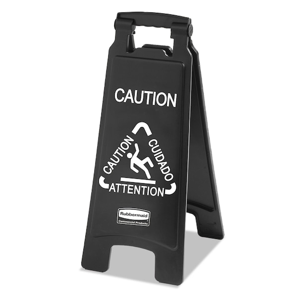 Rubbermaid Commercial Caution, 10 9/10" W x 26 1/10" H - 1867505