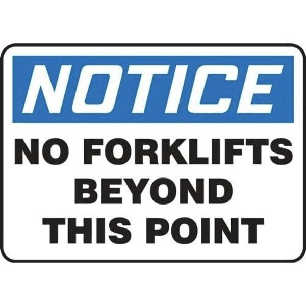 Accuform OSHA NOTICE Safety Sign NO MVHR865VS - MVHR865VS