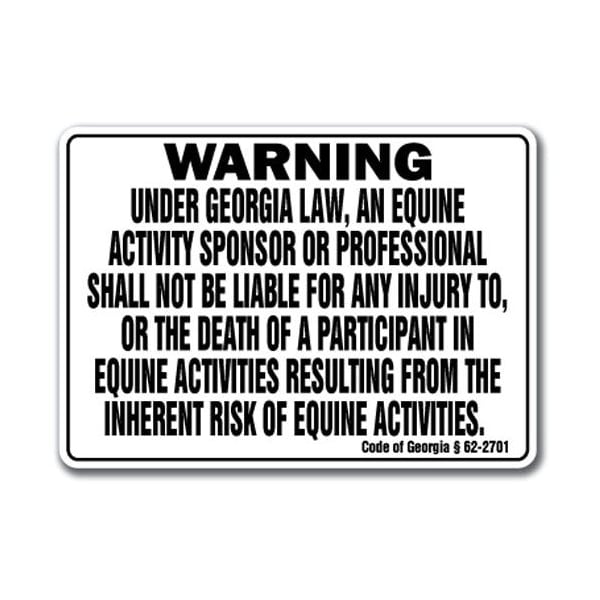 Signmission 14 in Height, Vinyl, 14" x 10", WS-D-1014-Georgia - WS-D-1014-GEORGIA