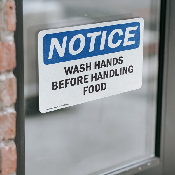 Signmission Safety Culture Sign, 14 in Width, Vinyl Decal, Rectangle - OS-2PACK-NS-D-1014-L-18941
