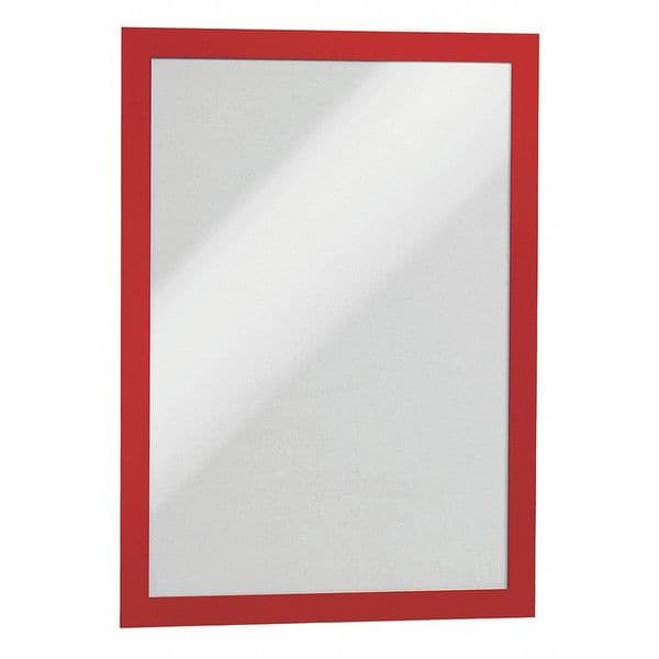 Zoro Select Sign Holder, 8-1/2" x 11", PVC, PK2 - 476803