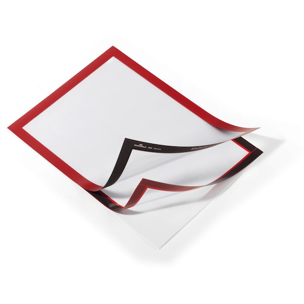 Zoro Select Sign Holder, 8-1/2" x 11", PVC, PK2 - 476803