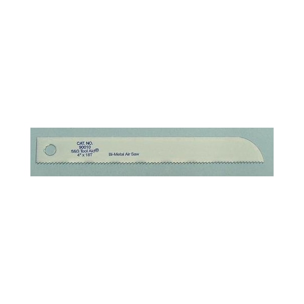 S&G Tool Aid RECIPRO AIR SAW BLADES 4X18TPI PK/5 - SG90010