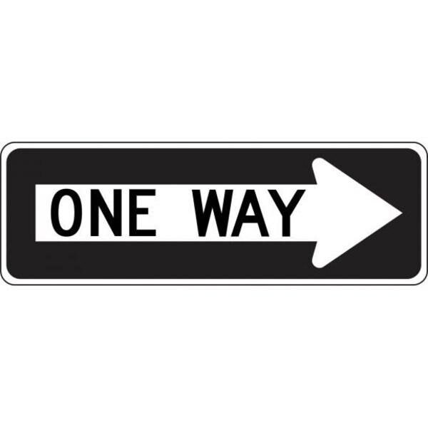 Accuform LANE GUIDANCE SIGN ONE WAY IN RIGHT MR61RDP - MR61RDP