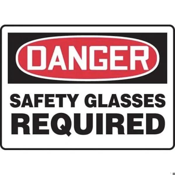 Accuform OSHA DANGER Safety Sign SAFETY MPPE002VS - MPPE002VS