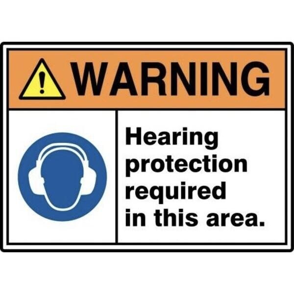 Accuform ANSI ISO WARNING Safety SignS MRPE312VS - MRPE312VS