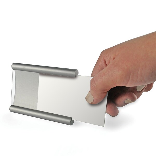 Azar Displays 3.5"W x 2.25"H Curved Metal Frame - 300884
