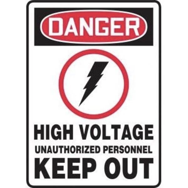 Accuform OSHA DANGER SAFETY SIGN HIGH MTDX035VP - MTDX035VP