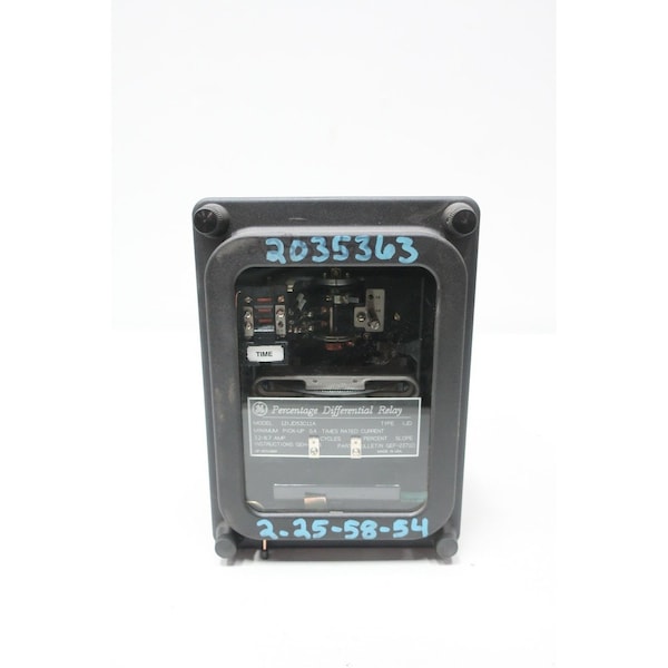 DIFERENCIAL DE PORCENTAJE Ge 3.2-8.7A OTRO RELÉ - 12IJD53C11A