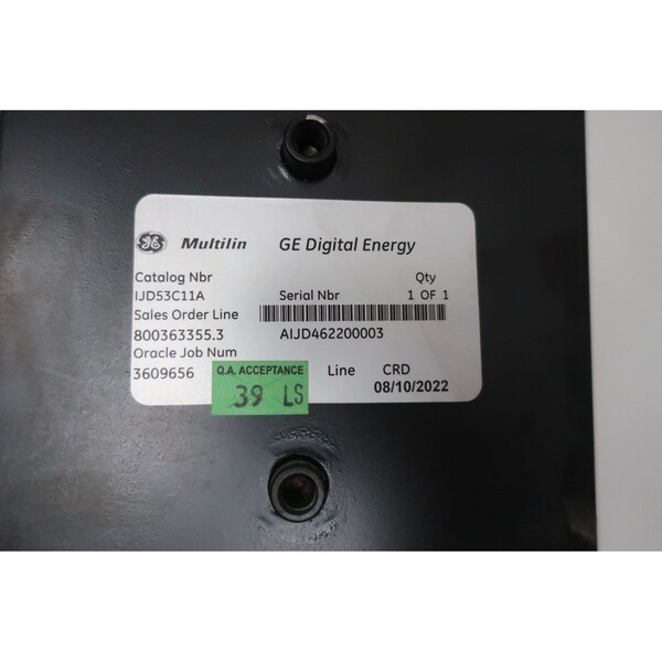 DIFERENCIAL DE PORCENTAJE Ge 3.2-8.7A OTRO RELÉ - 12IJD53C11A